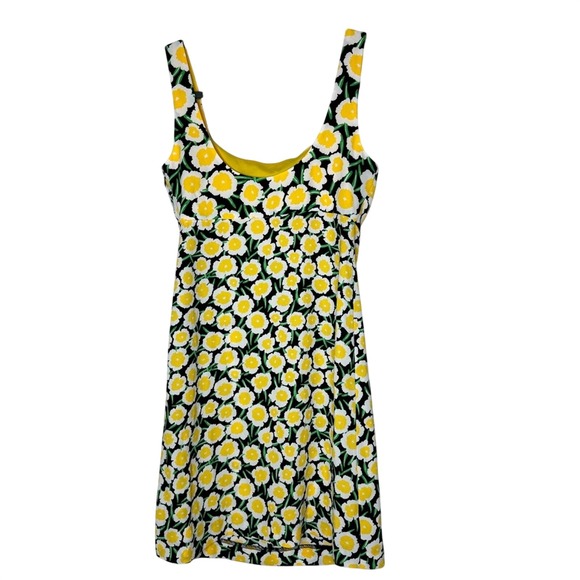 Diane Von Furstenberg x Target 90s Babydoll Mini Dress Sz 0 Daisy Sleeveless - Picture 8 of 8